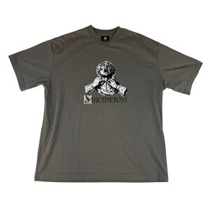 G59 Suicideboys Graphic T-Shirt Mens XL Grey Finding Shelter in my Larynx Tour